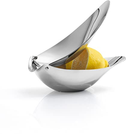 Blomus 63480 citronpress callista, silver, 17,5 x 9,2 x 5,6 cm