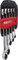KS Tools 503.4255 GEARplus® Ratschenringmaulschlüssel-Satz, abgewinkelt, 5-tlg. 8-19mm