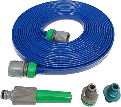 10 METRE FLAT FOOD GRADE HOSE IDEAL FOR CARAVAN/MOTORHOME/BOAT