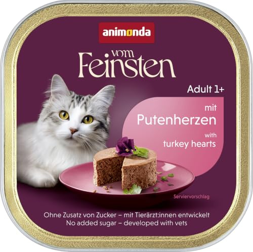 Animonda vom Feinsten 83203 Classic mit Putenherzen 32 x 100 g Schale