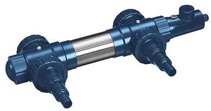 FIAP ProfiHeat Active 1.000 - Teichheizer - Edelstahl - Thermostat - Eisfreihalter - Gartenteich - Koiteich - Teichzubehör 1 kW - max. Teichgröße 5 m³