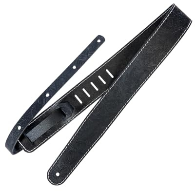 Richter 1489.0 Raw II Contour Western Rose Strap, schwarz