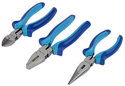 Blue Spot 3 Piece Plier Set
