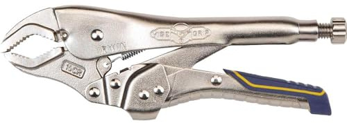 Irwin Fast Release 10CR Gripzange 250 mm, gebogene Backen, Spannweite 48 mm, ProTouch 2K-Griff, T11T