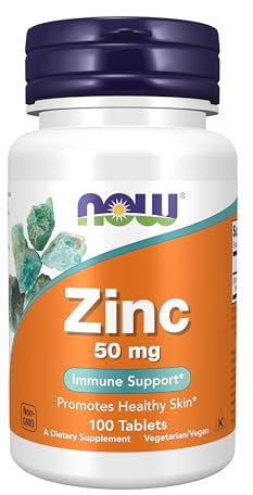 NOW Foods -Zinco 50 mg. - 100 compresse