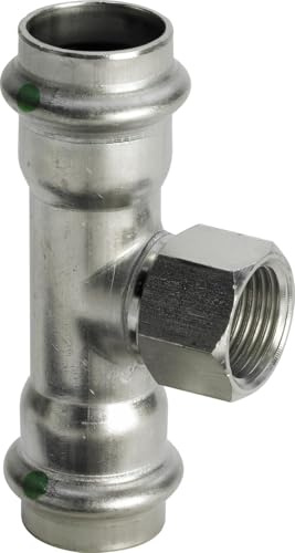 Viega 2317.2 – Te Sanpress 2317.2 Durchmesser 28 x 1 x 28 mm Edelstahl