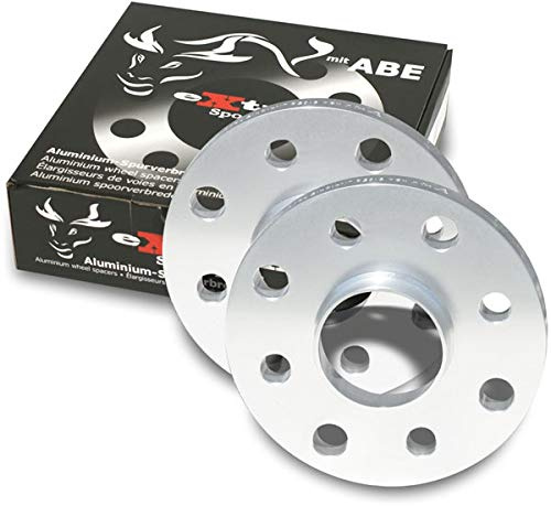 20 mm Alu Spurverbreiterung Spurplatten 4 X 100 für VW Golf II + Jetta II