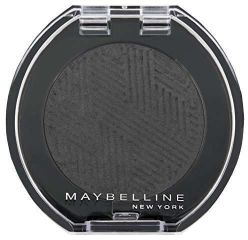 Maybelline New York Lidschatten Colorshow Mono Shadow Black Out 22 / Eyeshadow Schwarz glänzendes Finish, leuchtende Farben, intensive Deckkraft, 1 x 3 g