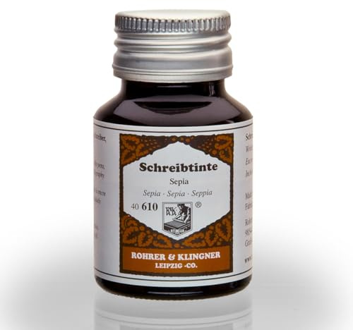 Rohrer & Klingner * seit 1892 * Tinte – Sepia – 50 ml