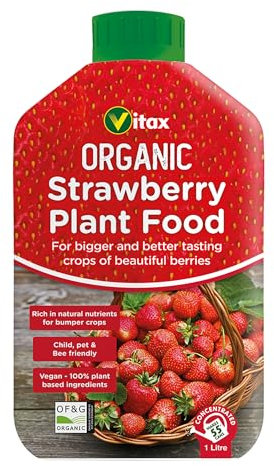 Vitax Organic Strawberry Feed Liquid Fertiliser,