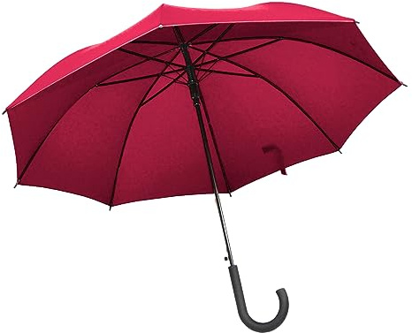 TOM TAILOR Regenschirm Stockschirm Schirm Lady Long Automatik rot