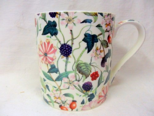 Jumbo China Mug in Country Hedgerow Design.