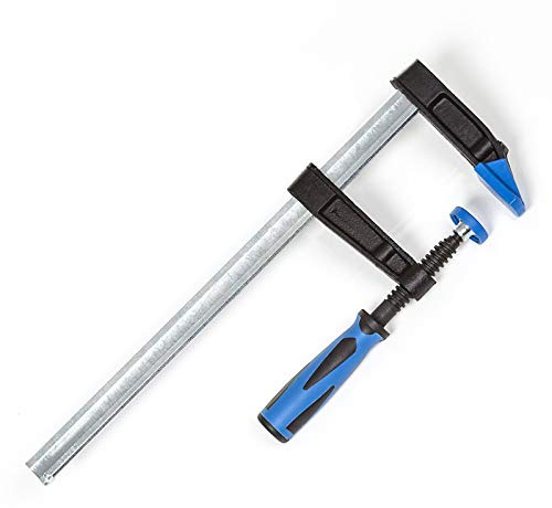 SECOTEC® Schraubzwinge 300 x 80 mm - Zwinge Leimzwinge - Blau