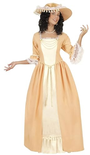 W WIDMANN MILANO Party Fashion - Disfraz corte dama, vestido victoriano, vintage, retro, siglo XIX, disfraces carnaval