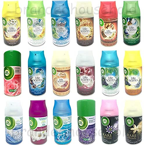12x Airwick Freshmatic Max Automatic Spray Refills 250ml Mix Pack 4x3 Types by Airwick