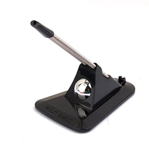 Clip per cavo elastico per mouse, flessibile, colore: nero