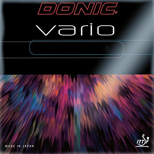 DONIC Belag Vario Farbe 1,8 mm, schwarz, Größe 1,8 mm, schwarz