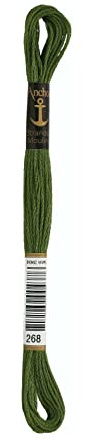Anchor Sticktwist, Lauflänge: 8M 268 Stickgarne