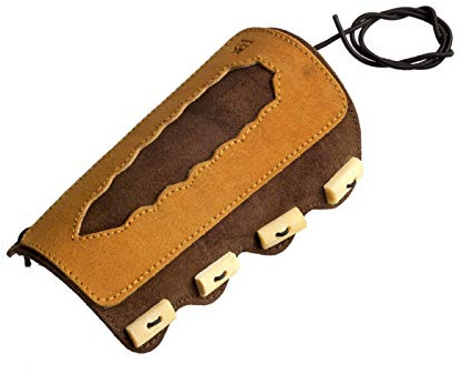 elToro Traditioneller Armschutz Bone 2, Zubehör für Bogenschießen | Pfeil und Bogen, Bogensport