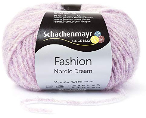 Schachenmayr Handstrickgarne Nordic Dream, 50G Pearl 9807575-00035, 13 x 13 x 6 cm
