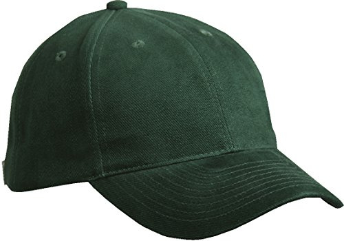 Myrtle Beach Softlining Raver Cap mit Leichter Laminierung Gr. One Size, Green - Dunkelgrün