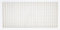 Sipa 5/577 Panel perforado de chapa barnizada, 1000 x 500 mm, color marfil.