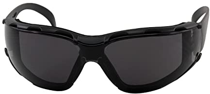 Bouton - Gafas de seguridad de color gris óptico, antivaho, resistente a los arañazos