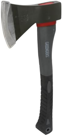 Greengeers 96000 - Hacha pequeña (0,6 kg, mango de fibra de vidrio)