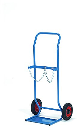 Fetra Transportgeräte mcegc1055 Sackkarre für 2 Flaschen-Gas 50, 505 mm Breite x 1000 mm Höhe