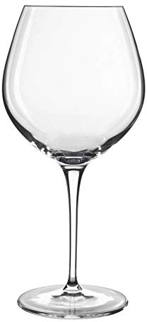 Luigi Bormioli Styles 22.25 oz Smooth Red Wine Glasses (Set of 2), 2 Count (Pack of 1), Clear
