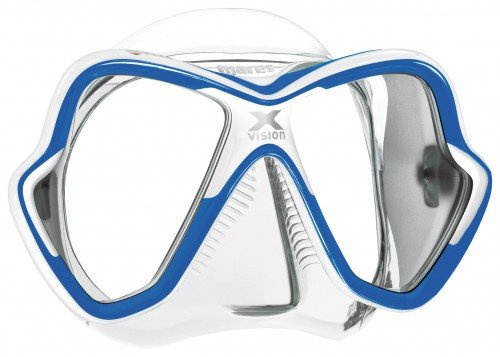 Mares X-Vision Tauchermaske New 2014 (klar/blau)