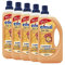 5x emsal Boden-Pflege Laminat 1 Liter mit Bioprotect - für Laminat, Linoleum & Vinyl