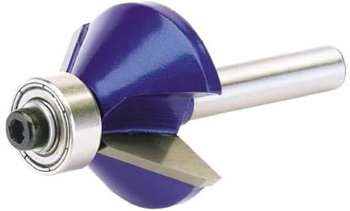 Draper 75340 Fasenfräser 1/4-Zoll 30x45 mm mit Wolframkarbidspitze