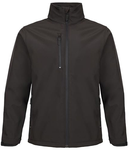 Fort Men's 204 Selkirk Soft Shell Jacket, Black, L UK