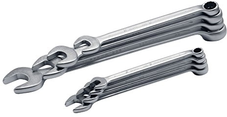 Elora Ringmaulschlüssel-Satz DIN 3113, Form B, 18-teilig 8-34 mm, 205S 18M