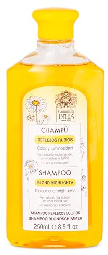 Camomila Intea - Reflejos Rubios - champú profesional para el cabello - Reflejos Dorados - 250 ml