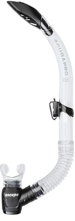 Scubapro Tuba Escape Kylvattendykningssats unisex-vuxen, svart, blå, klar, gul, en storlek