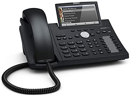 Snom D375 Euro 300 Desk Telephone Black