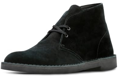 Clarks Men's Bushacre 2, Black Suede, 10.5 M US