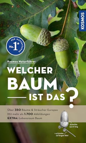 Welcher Baum ist das?: Über 350 Bäume & Sträucher Europas, mehr als 1.700 Abbildungen EXTRA: Lebensraum Baum - mit Kosmos-plus-App (Kosmos-Naturführer)