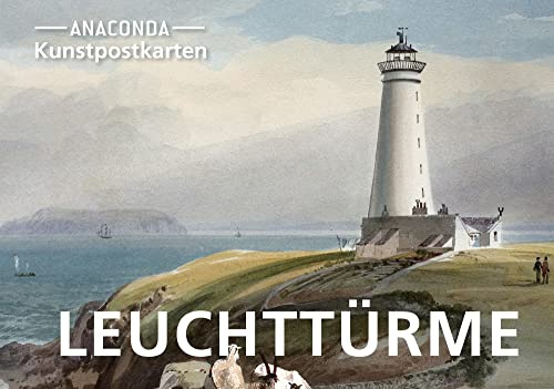 Postkarten-Set Leuchttürme: 18 Kunstpostkarten aus hochwertigem Karton. ca. 0,28€ pro Karte (Anaconda Postkarten, Band 40)