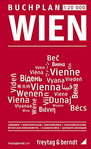 Wien, Buchplan 1:20.000: Stadtplan