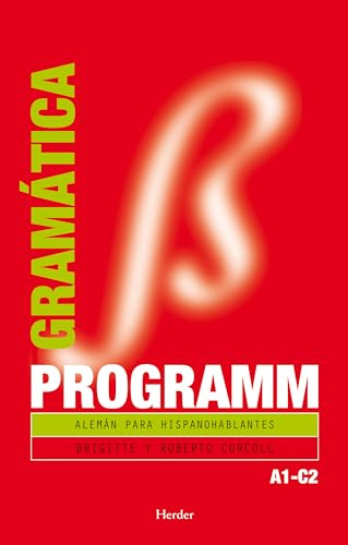 Programm. Gramática A1-C2: Alemán para hispanohablantes (fuera de colección)