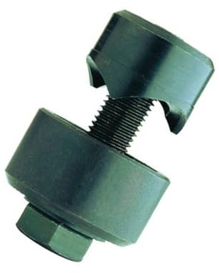 Sanpro Schraublocher/Blechlocher - auch für VA/Edelstahl, Lochdurchmesser 35,0 mm (Blechlocher Lochstanze Lochknacker VA Edelstahl Stahl Aluminium Kupfer Messing Kunststoff lochen stanzen)