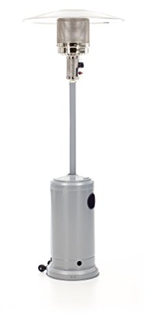 Sunny S46-03 Stufa Cilindro a Fungo GPL, 13.5W, Area di copertura 15-20 m2, Grigio