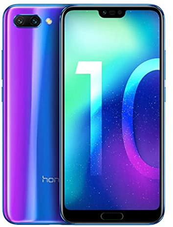 Honor 10 Smartphone, Blu, 4G LTE, 128GB di memoria, 4GB RAM, Display 5.8 FHD+ (1080 x 2160), Doppia Fotocamera 24+16MP [Italia]