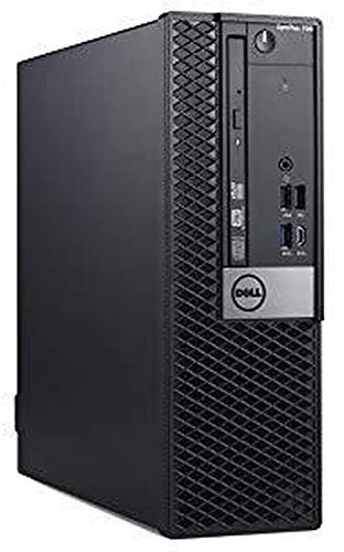 Dell Optiplex 7060 SFF Desktop | Core i7-8700 - Disco duro SSD de 1 TB - 32 GB de RAM | 6 núcleos @ 4.6 GHz Win 11 Pro Negro (renovado)