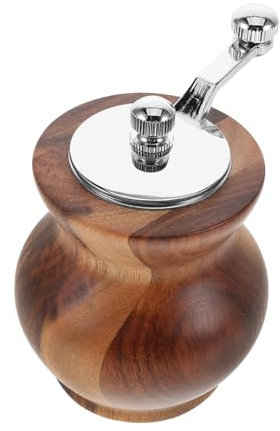 MUELODSIC Moulin à Poivre Et Sel Manuel Mouture Outil De Broyage Épices Compact Pour Cuisine Et Barbecue