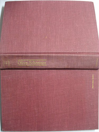 Olive Schreiner: A Biography