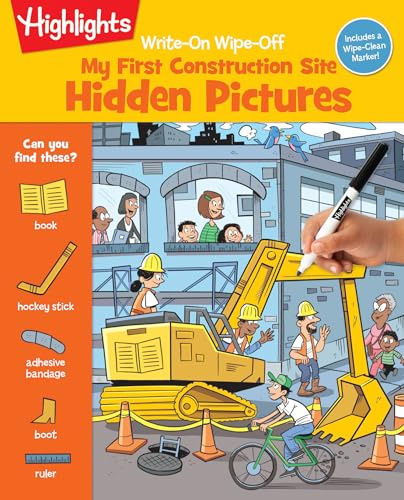 Write-On Wipe-Off My First Construction Site (Write-On Wipe-Off My First Activity Books)